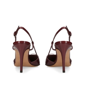 V Logo 80 Slingback Heels