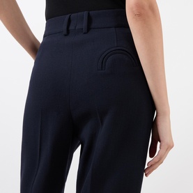Reso Pleated Straight Leg Trousers