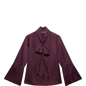 Tie-Neck Blouse
