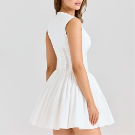 Carmel Flared Mini Dress