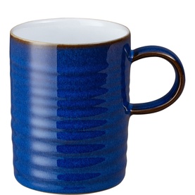 Imperial Blue Ridged Mug