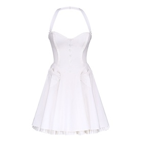 Heidi Halter Flared Mini Dress