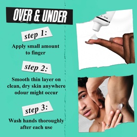 Over and Under Cream To Powder Deodorant