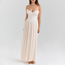 Marcella Pleated Dress