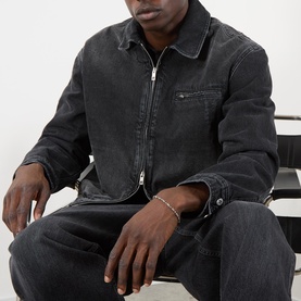 Collared Denim Jacket