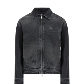 Collared Denim Jacket