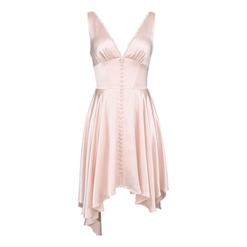 Sabella Asymmetric Handkerchief Dress