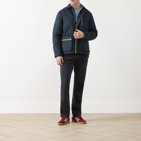 Quilted Logo Jacket