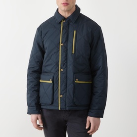 Quilted Logo Jacket