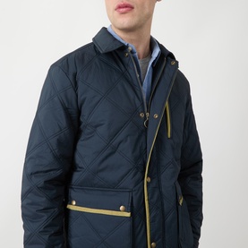 Quilted Logo Jacket