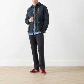 Quilted Logo Jacket