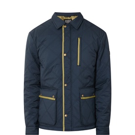 Quilted Logo Jacket