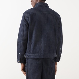 Stripe Trucker Jacket