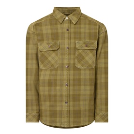 Check Patch Pocket Overshirt