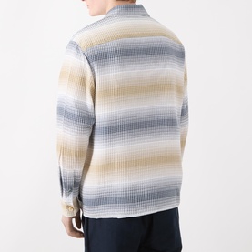 Waffle Stripe Overshirt