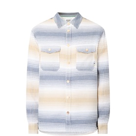 Waffle Stripe Overshirt