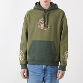 40th Anniversary Logo Drawstring Hoodie