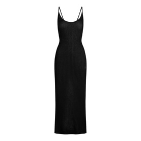 Long Cami Dress Onyx