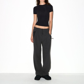 Straight Leg Pants Ash