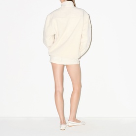 Half-Zip Pullover Ecru