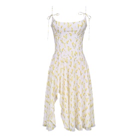 Yvette Printed Flared Dress