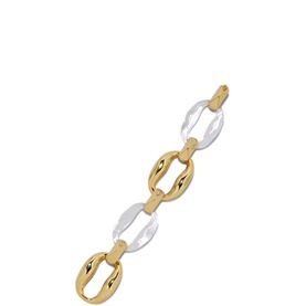 Liquid Lucite Link Bracelet