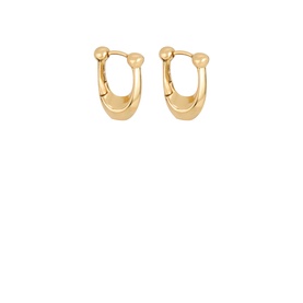 Huggie Signage C Earrings