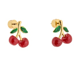 Cherry Stud Earrings