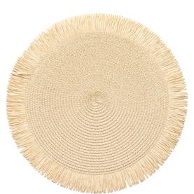 Natural Round Placemats Set of Four