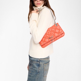 Rock II Quilted Monogram Clutch