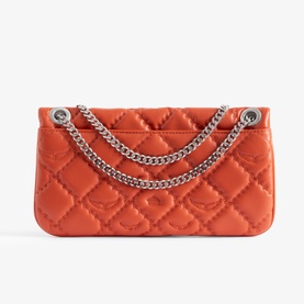 Rock II Quilted Monogram Clutch