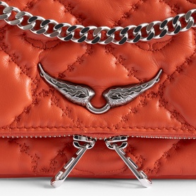 Rock II Quilted Monogram Clutch