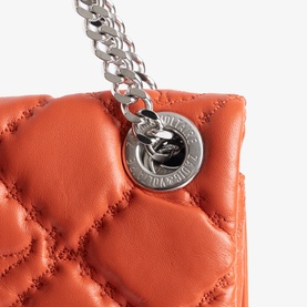 Rock II Quilted Monogram Clutch
