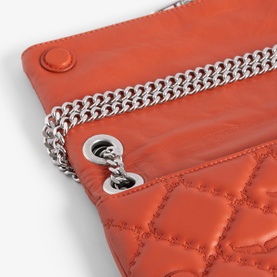 Rock II Quilted Monogram Clutch