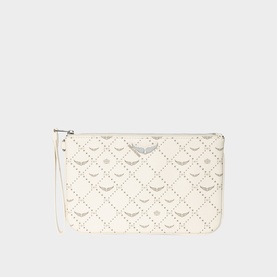 Z Monogram Clutch