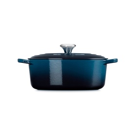 Signature Cast Iron Oval Casserole 27cm