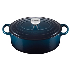 Signature Cast Iron Oval Casserole 29cm
