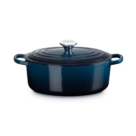 Signature Cast Iron Oval Casserole 29cm