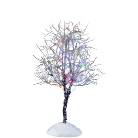 Butternut Multi LED Figurine Tree