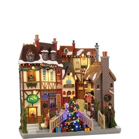 Oxfordshire Village LED Christmas Figurine