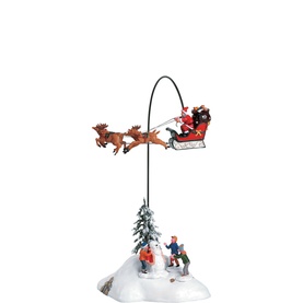 Santa Claus Is Coming To Town Christmas Figurine