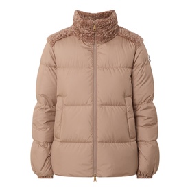 Esnaie Teddy-Trimmed Padded Jacket