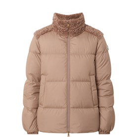Esnaie Teddy-Trimmed Padded Jacket