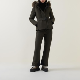 Laplance Shearling-Trimmed Insulated Ski Jacket