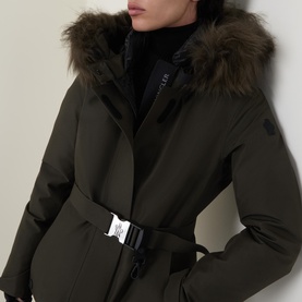 Laplance Shearling-Trimmed Insulated Ski Jacket