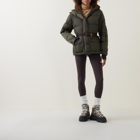 Salastrains Belted Padded Ski Jacket