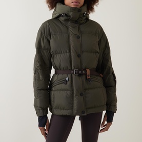 Salastrains Belted Padded Ski Jacket