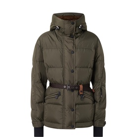 Salastrains Belted Padded Ski Jacket