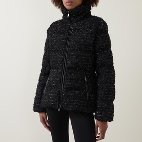 Urbel Tweed Short Down Jacket