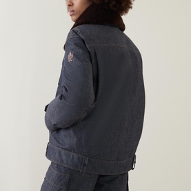 Yunque Denim Down Ski Jacket